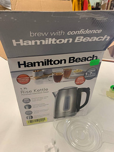LOT! Hamilton Beach 1,7-liitrine veekeetja rostvaba (6 foto / 6)