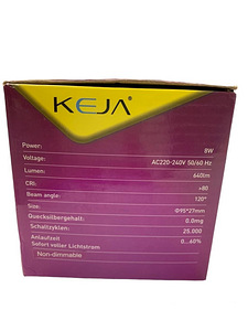 LOT! UUS LED lambid Keja 27mm, 8W, 2700K 1tk (7 foto / 7)