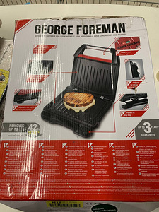 LOT! Kontaktgrill George Foreman 25040-56 1650 W (6 foto / 6)