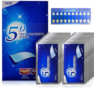 LOT! Hammaste valgendamise ribad 5D valgendamine 14tk/7 paar (1 foto / 6)