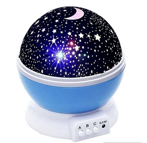 LOT! UUS Öölamp USB tähe projektor Star Master, sinine (1 foto / 3)