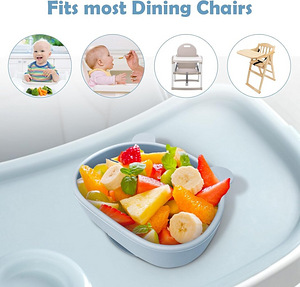 Набор детских тарелок с ложкой и вилкой Miracle Baby, 4 (4 фото из 7)