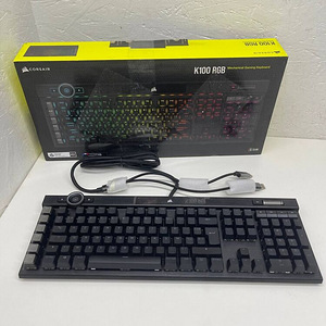 LOT! Klaviatuur CORSAIR Mechanical Gaming K100 RGB juhtmega (1 foto / 2)