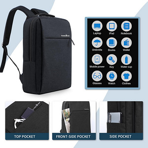 LOT!UUS Sülearvuti seljakott Victoriatourist, must 15,6 USB (3 foto / 5)