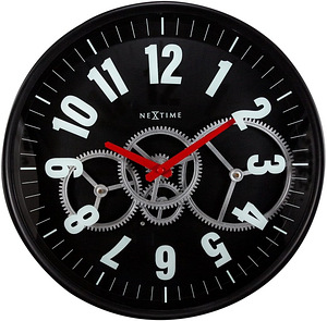 LOT! UUS NexTime seinakell, 36 cm, must (1 foto / 8)