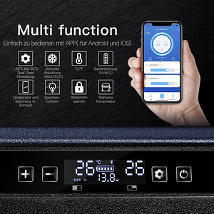 LOT! UUS AAOBOSI 35 L Matka külmkapp kuni -20 WiFi (10 foto / 10)