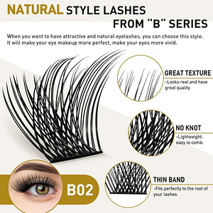 LOT! UUS DIY ripsmepikendused NovaBeryl B&Q LASH, 72 tk (5 foto / 8)