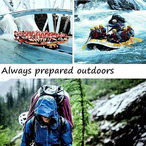 LOT! UUS QASIMOF Veekindel vihmakate, 6 tk. (5 foto / 6)