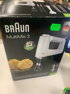 LOT! UUS Braun MultiMix 3 HM 3105 mikseri tarvikud (6 foto / 6)