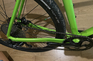 Merida Silex 300 läikivroheline/must / 2020 / kruusaratas (3 foto / 9)