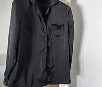 Красивая черная рубашка, размер S