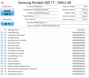 Samsung T7 1 ТБ внешний SSD USB-C (2 фото из 2)