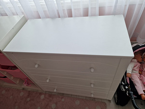Kummut Bianco Fiori 90 (2 foto / 2)