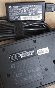 Originaal HP UltraSlim Docking Station 65W dokk +45W laadija (3 foto / 3)