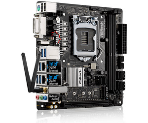 ASRock Z270M-ITX/AC LGA1151 mini-ITX (DDR4 M.2 WIFI BT) (5 foto / 5)