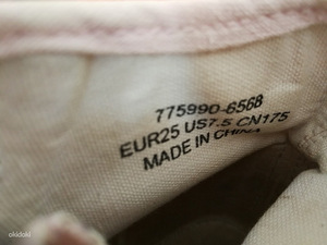 H&M heleroosad tennised, suurus 25 (3 foto / 3)