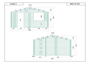 ALICE / NASH 5 X 5 M 44 MM - 25 M² (6 foto / 10)
