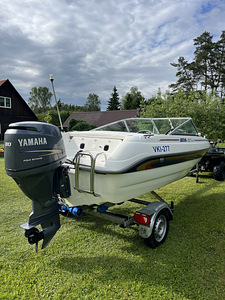 Mootorpaat Bella 512 Excel koos 4 taktilise Yamahaga (3 foto / 7)