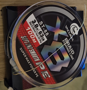 Punutud kalapüügi nöör Yacuma