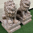 Садовая статуя льва из бетона (фото #3)