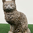 Садовая статуя бетонный кот (фото #2)