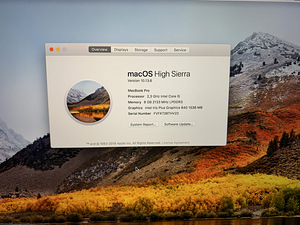 MacBook Pro (13-inch, 2017, Two Thunderbolt 3 ports) (6 foto / 10)