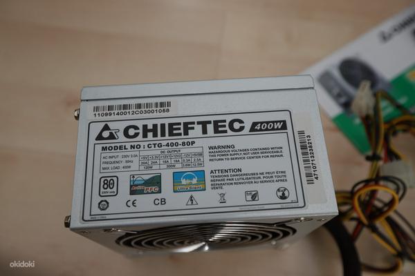 PSU: Chieftec 400W ATX2.3 80+ (foto #3)
