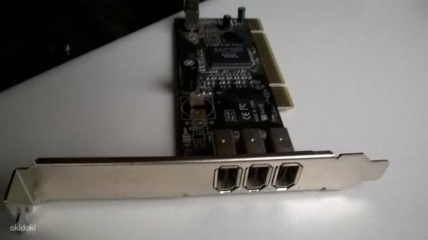 IEEE 1394 3port pci host adapter card (фото #1)