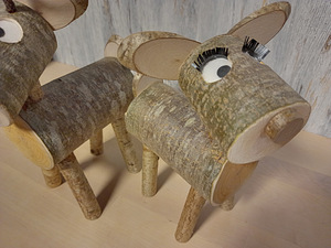 Деревянные олени (3 фото из 3)