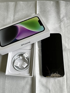 iPhone 14, Midnight, 128gb rikkis (8 foto / 8)