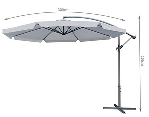 UUS GARDEN UMBRELLA 3,5m hall (4 foto / 9)
