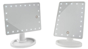 LED valgusega meigipeegel (2 foto / 8)