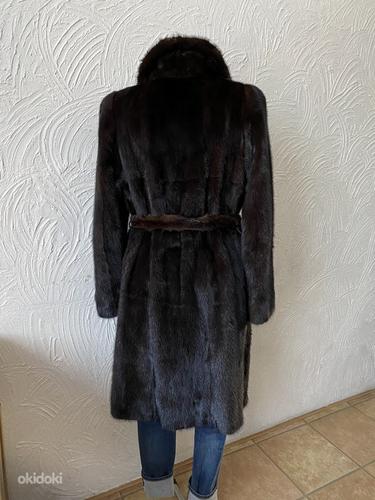Норковое пальто, норковая шуба, норка 38-40-42 (фото #9)