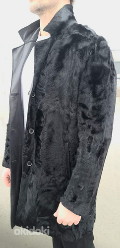 Двусторонняя меховая кожаная куртка PUNTO (фото #1)
