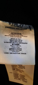 Replay ONE OFF collection Made in Italy size M (5 foto / 5)