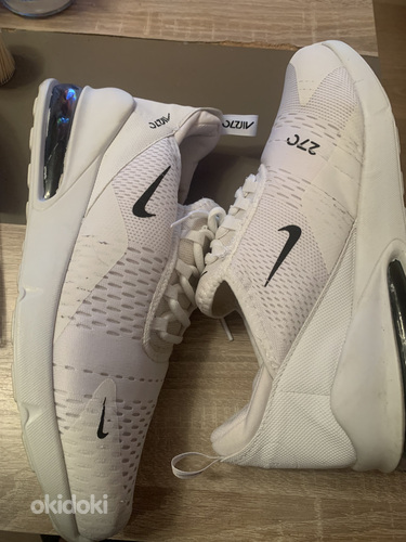 Кроссовки Nike airmax 270 белые 45 размер (фото #4)