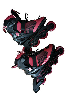 Spokey Revo rattad 929598, must/roosa (2 foto / 3)