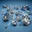 Teemant - Moissanite 0,5 karaat, suurus 5,0 mm (foto #1)