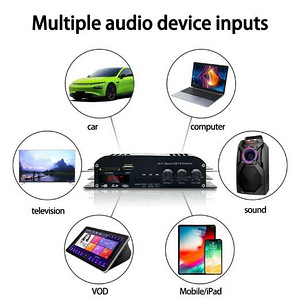 S-269 Uus võimendi 4.1 kanaliga + Bluetooth + AMP + FM + USB (2 foto / 6)