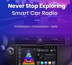 (Junsun) 9" Android magnetoola, navigatsioon, raadio, GPS, D (1 foto / 10)