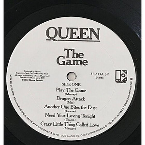 QUEEN - THE GAME (USA) (6 foto / 8)