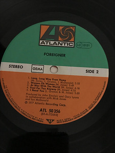 FOREIGNER - FOREIGNER. (8 foto / 8)