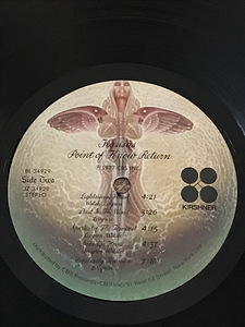 KANSAS - POINT OF KNOW RETURN (1-st Press USA). (8 foto / 8)