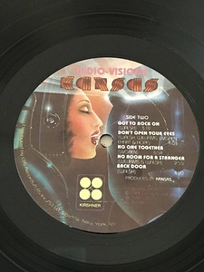 KANSAS - AUDIO-VISIONS (1-st USA). (8 foto / 8)
