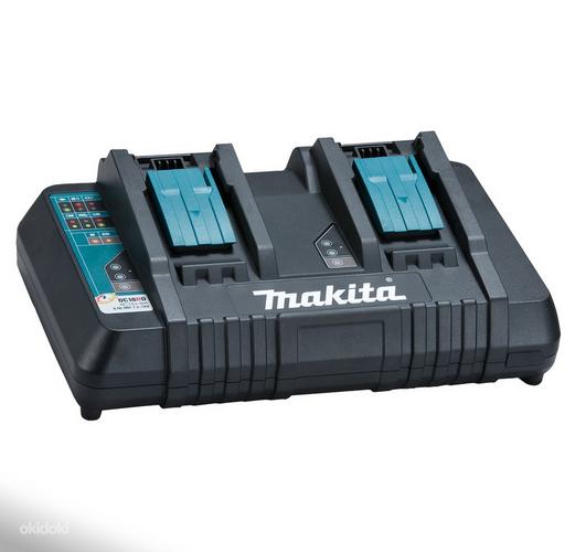 Makita быстрая зарядка DC18RD (2 аккум) (фото #1)