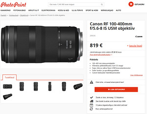 Canon RF 100-400mm f/5.6-8 IS USM (10 foto / 10)