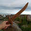 Деревянный меч, ручная работа (фото #1)