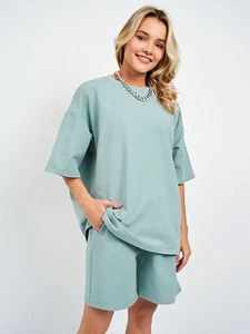Женский хлопковый костюм - S/M (1 фото из 7)