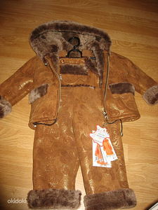 Uus eksklusiivne talvekomplekt, 86-92 cm (3 foto / 3)