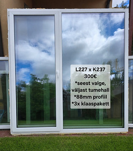 PVC RõduUksed / terrassiuksed (3 foto / 3)
